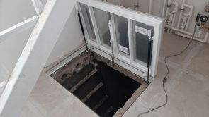 Напольный люк Самоподъемный Невидимка, Уголок Напольный люк Самоподъемный Невидимка, Уголок