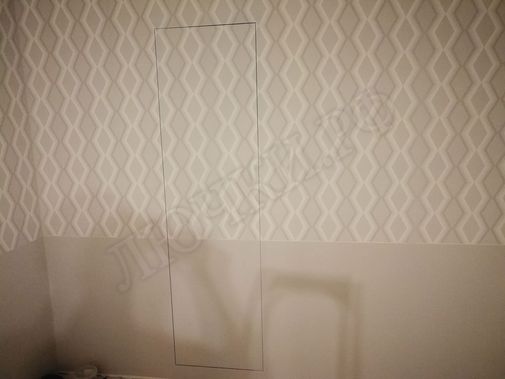 Люк-дверь под покраску Скала 2 створки Люк-дверь под покраску Скала 2 створки