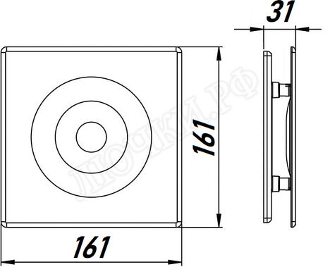 Вытяжной вентилятор Awenta System+, Silent, 100, KWS100, POB100, Белый, пластик Вытяжной вентилятор Awenta System+, Silent, 100, KWS100, POB100, Белый, пластик